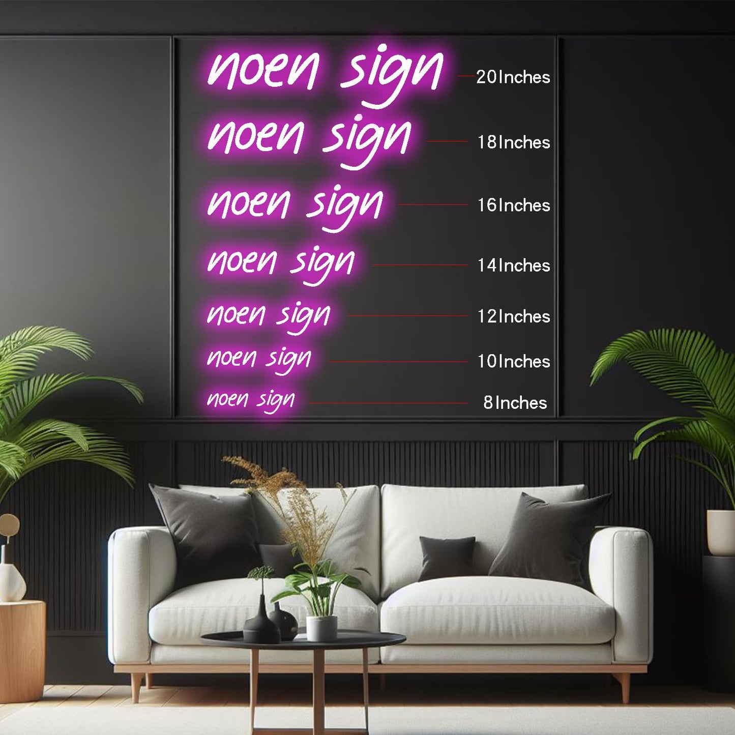 Custom LED Neon Sign for Wall - Neon Name Sign Light Up Personalized Home Decor, Waterproof Neon Sign Customizable for Bedroom/Outdoor/Parties